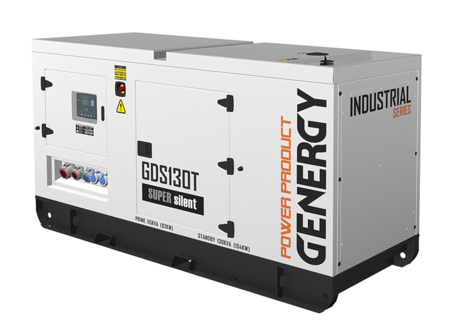 GENERADOR GDS 130T TRIFASICO INSONORIZADO 127KVA 101KW 400/230V GENERGY - Imagen 4