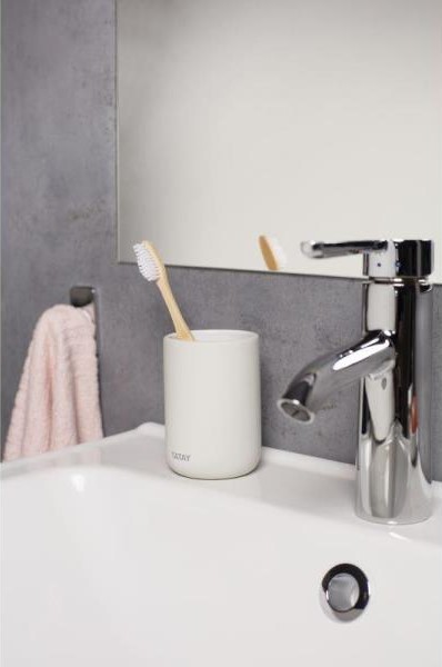 VASO SOBREENCIMERA REDONDO SOFT BLANCO - Imagen 2