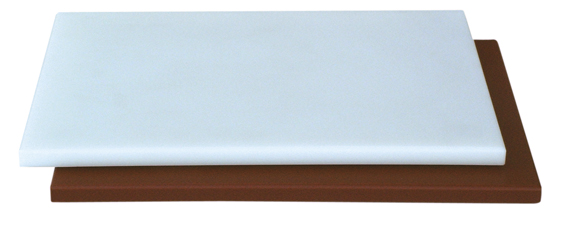 TABLA DE COCINA DE FIBRA MARRON 50X30 FLORES CORTES - Imagen 2