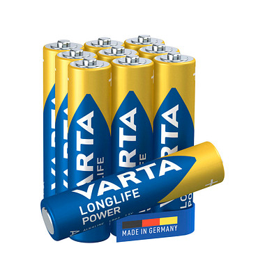 VARTA BLISTER 10 PILAS ALKALINAS LR03 AAA - Imagen 2