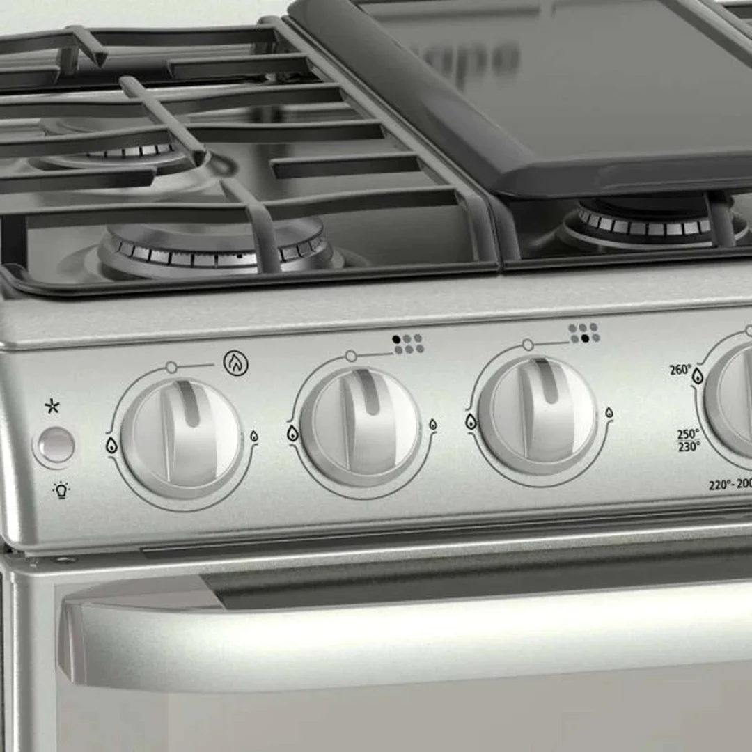 ESTUFA 30″ EM7659BFIX0 SILVER MABE - Imagen 5