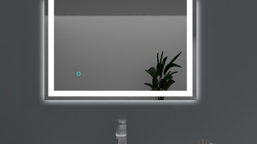 PYP HOLLY ESPEJO RECTANGULAR RETROILUMINADO 100X80 - Imagen 3