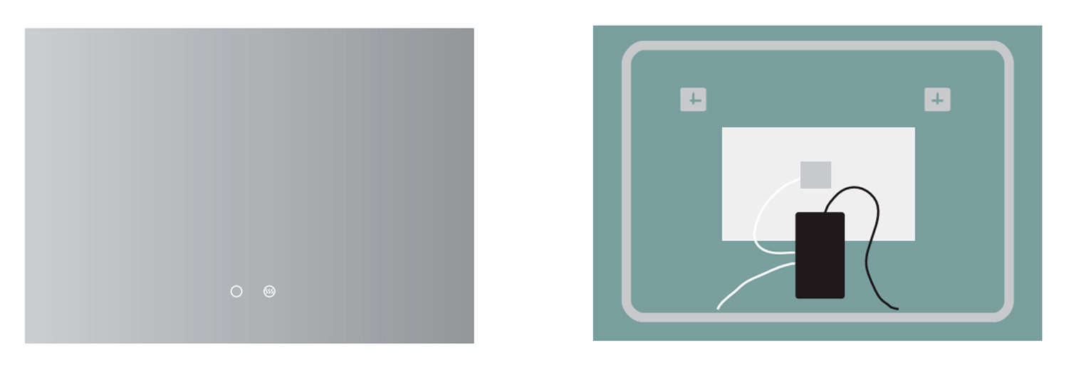 LEDIMEX ITALIA ESPEJO CUADRADO RETROILUMINADO 80X80 - Imagen 6