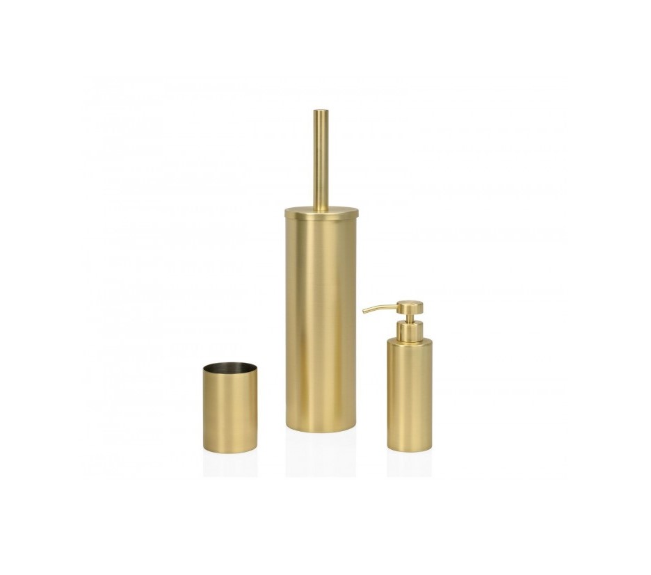 DISPENSADOR ACERO INOXIDABLE DORADO - Imagen 4