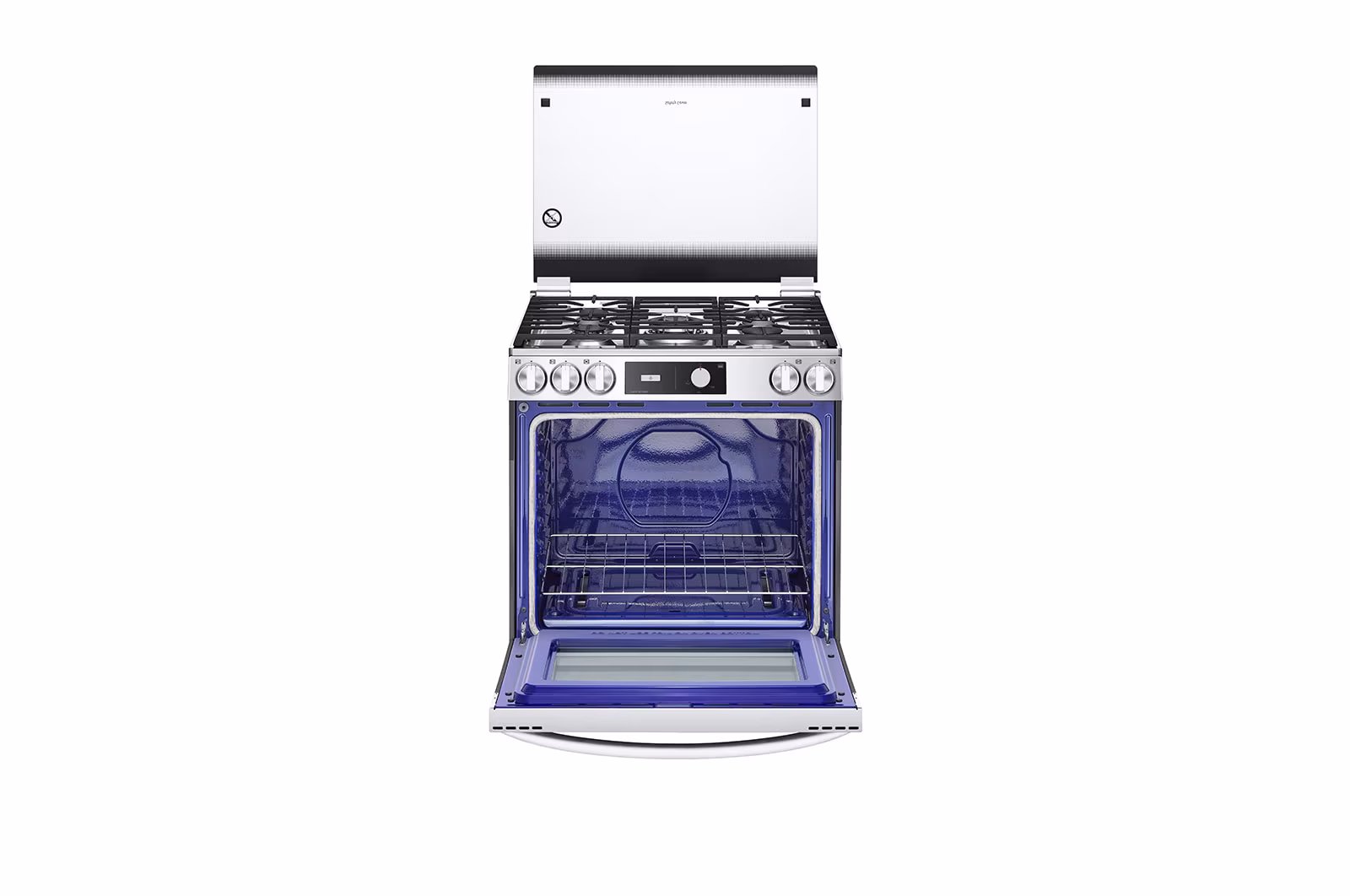 ESTUFA 30″ LG LRGL5841S 5Q HORNO 5.8 CUFT - Imagen 2