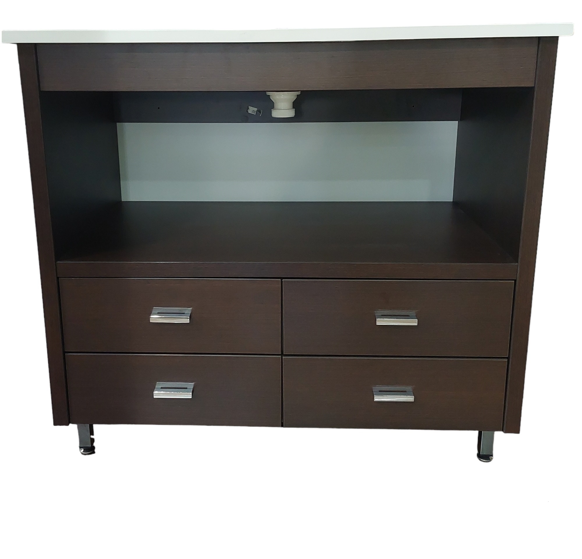 GALICIA BAJO Y LAVABO WENGUE 90 CM - Imagen 2