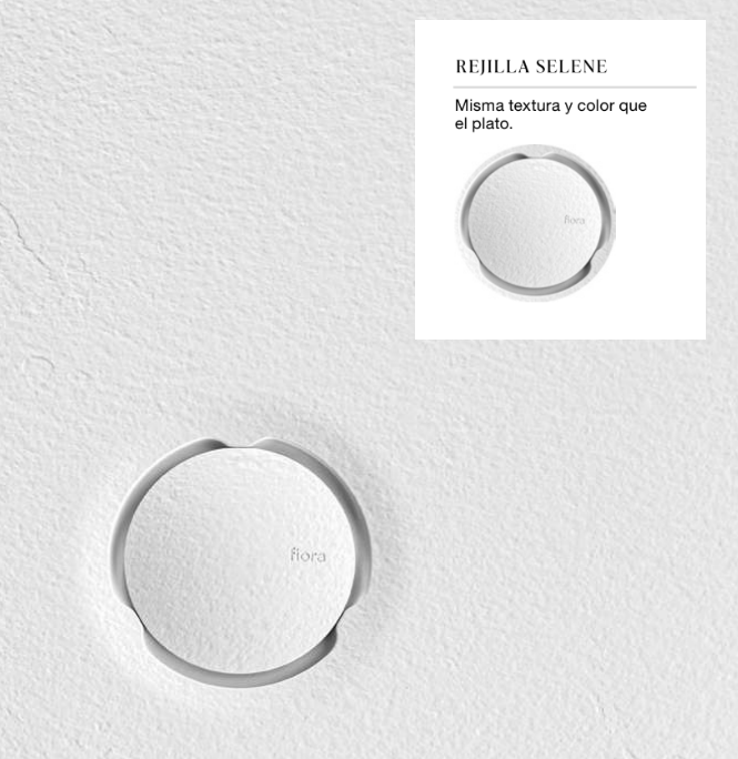 FIORA SELENE PLATO DUCHA EFECTO PIZARRA BL 180X80 - Imagen 5