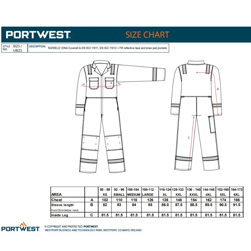 BUZO BIZWELD LONA RESISTENTE A LA LLAMA NAVY - Imagen 2