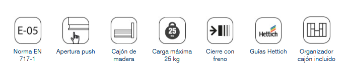 SALGAR OPTIMUS CONJUNTO COMPLETO 2C NATURAL 80 - Imagen 4