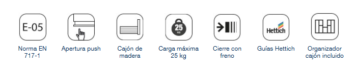 SALGAR OPTIMUS BAJO + ENCIMERA BL MATE 100 - Imagen 4