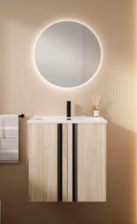 VISOBATH LAGOS 50 BAJO + LAVABO ALISO FONDO REDUCIDO - Imagen 3