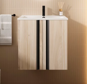 VISOBATH LAGOS 50 BAJO + LAVABO ALISO FONDO REDUCIDO - Imagen 2