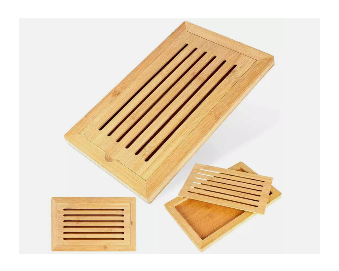 TABLA CORTAR PAN BAMBU 38X24 EH - Imagen 2