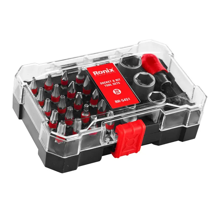 JUEGO DE PUNTAS DE DESTORNILLADOR Y SOCKETS (29 PIEZAS) - Imagen 5